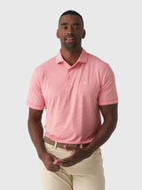 Peter Millar Major League Baseball Men's Houston Astros Jubilee Stripe Performance Polo - Saint Bernard