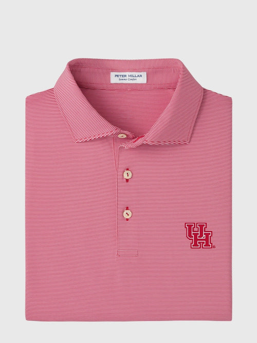 Peter Millar Collegiate Men's Jubilee Stripe Performance Jersey Polo
