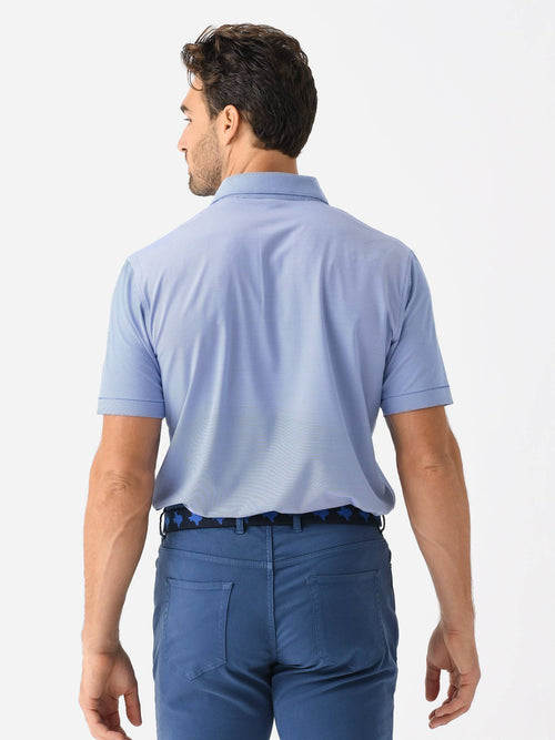 Peter Millar Collegiate Men's Jubilee Stripe Performance Jersey Polo