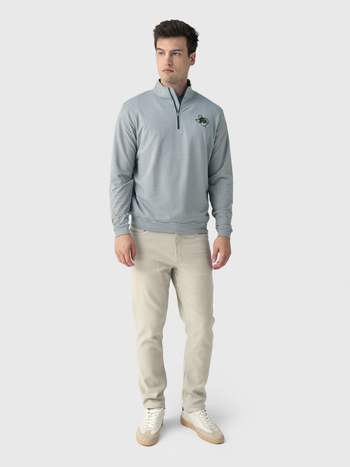 Peter Millar Crown Sport Men's Southlake Carroll Dragons Perth Mini Stripe Performance Quarter-Zip