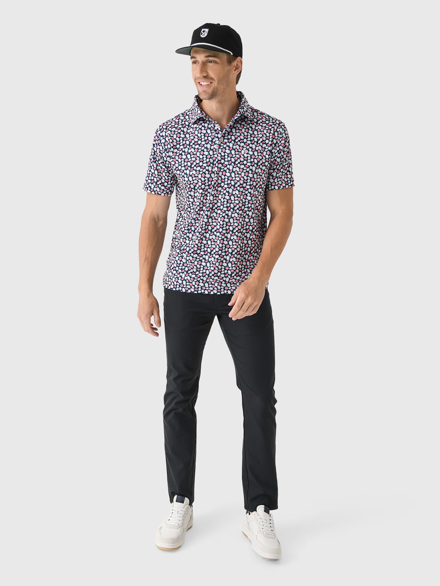 Peter Millar Crown Sport Men's EB66 Performance Five-Pocket Pant - Saint Bernard