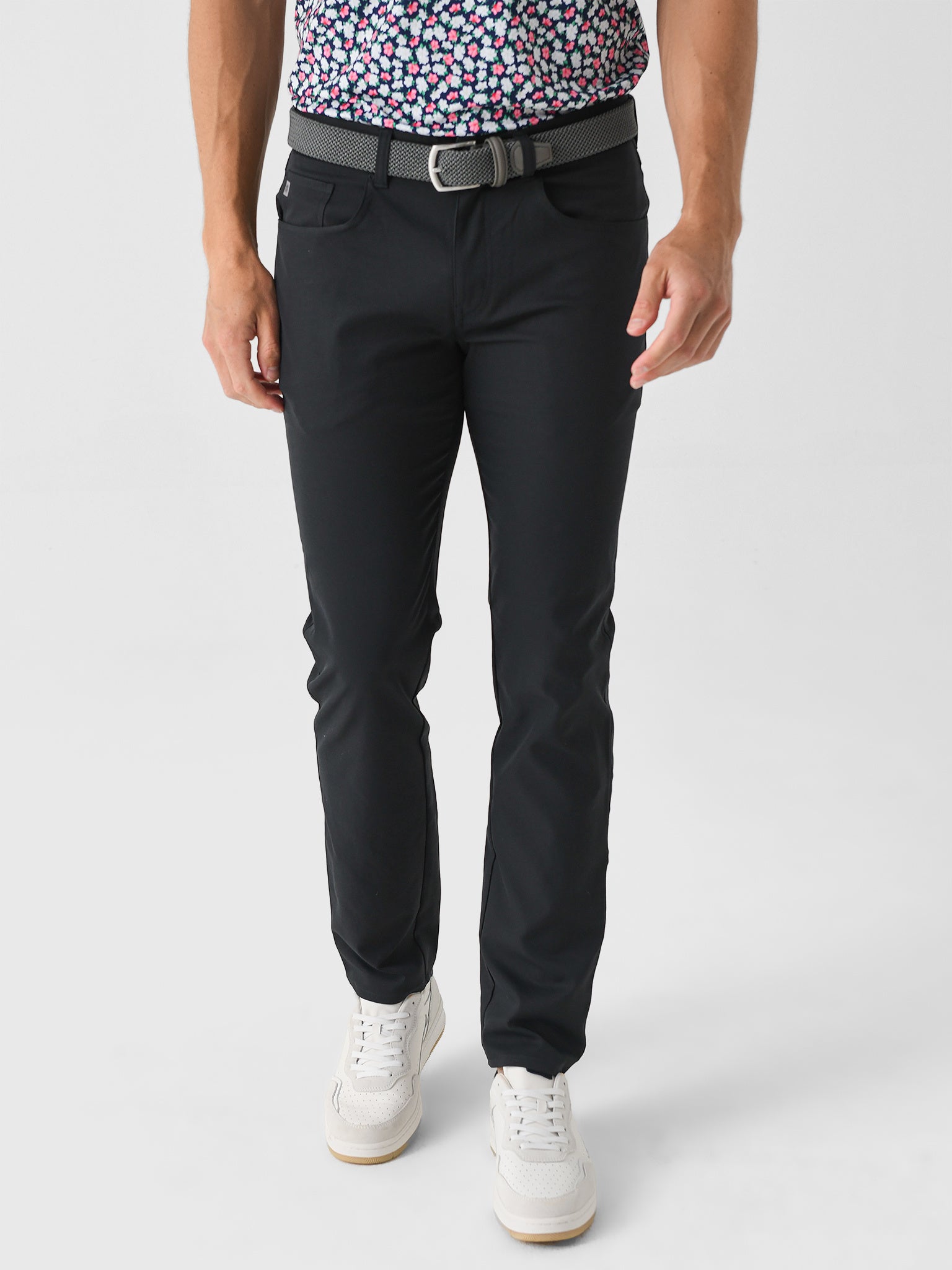 Peter Millar Crown Sport Men's EB66 Performance Five-Pocket Pant - Saint Bernard