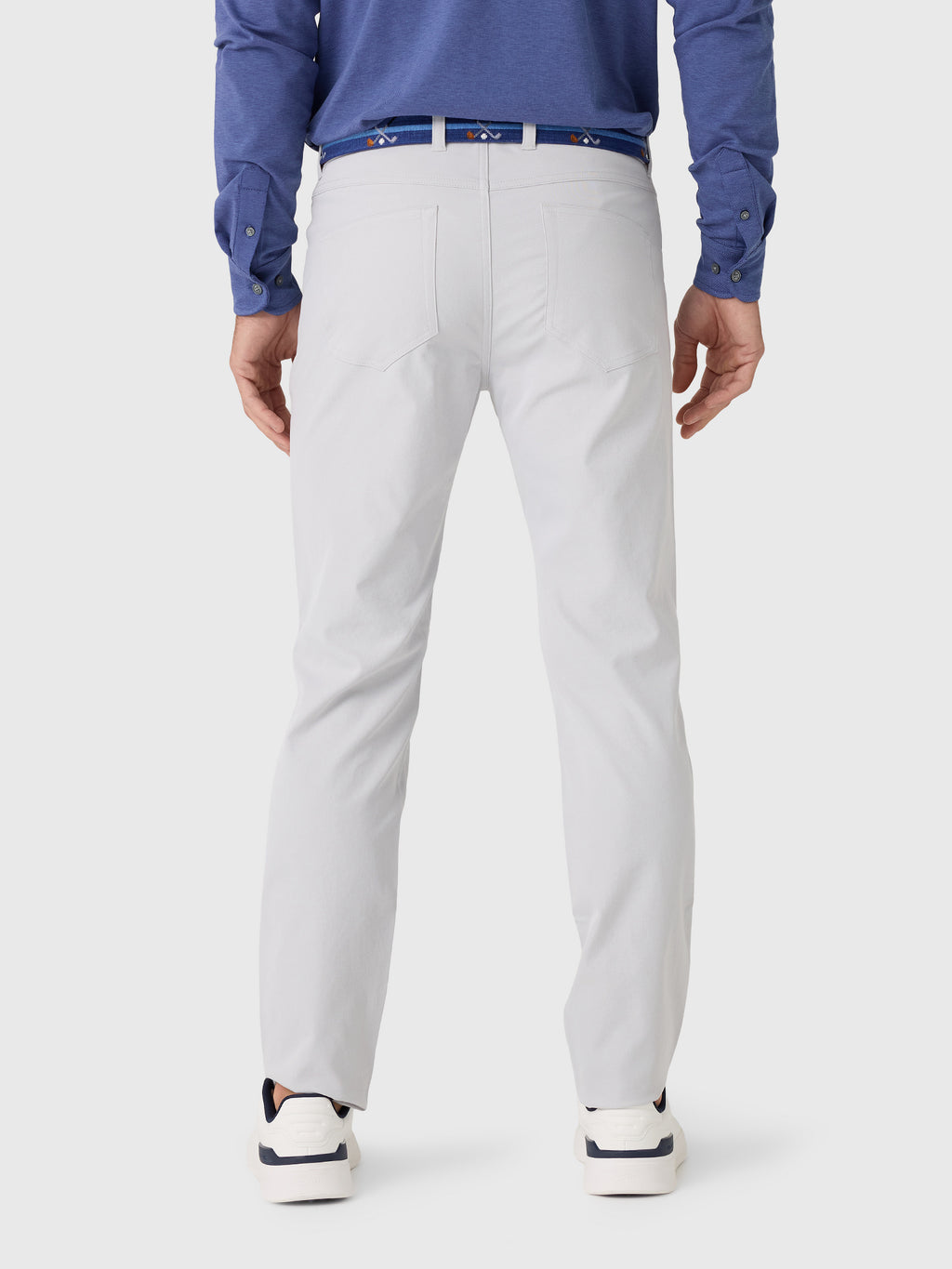 Peter Millar Crown Sport Men's EB66 Performance Five-Pocket Pant - Saint Bernard