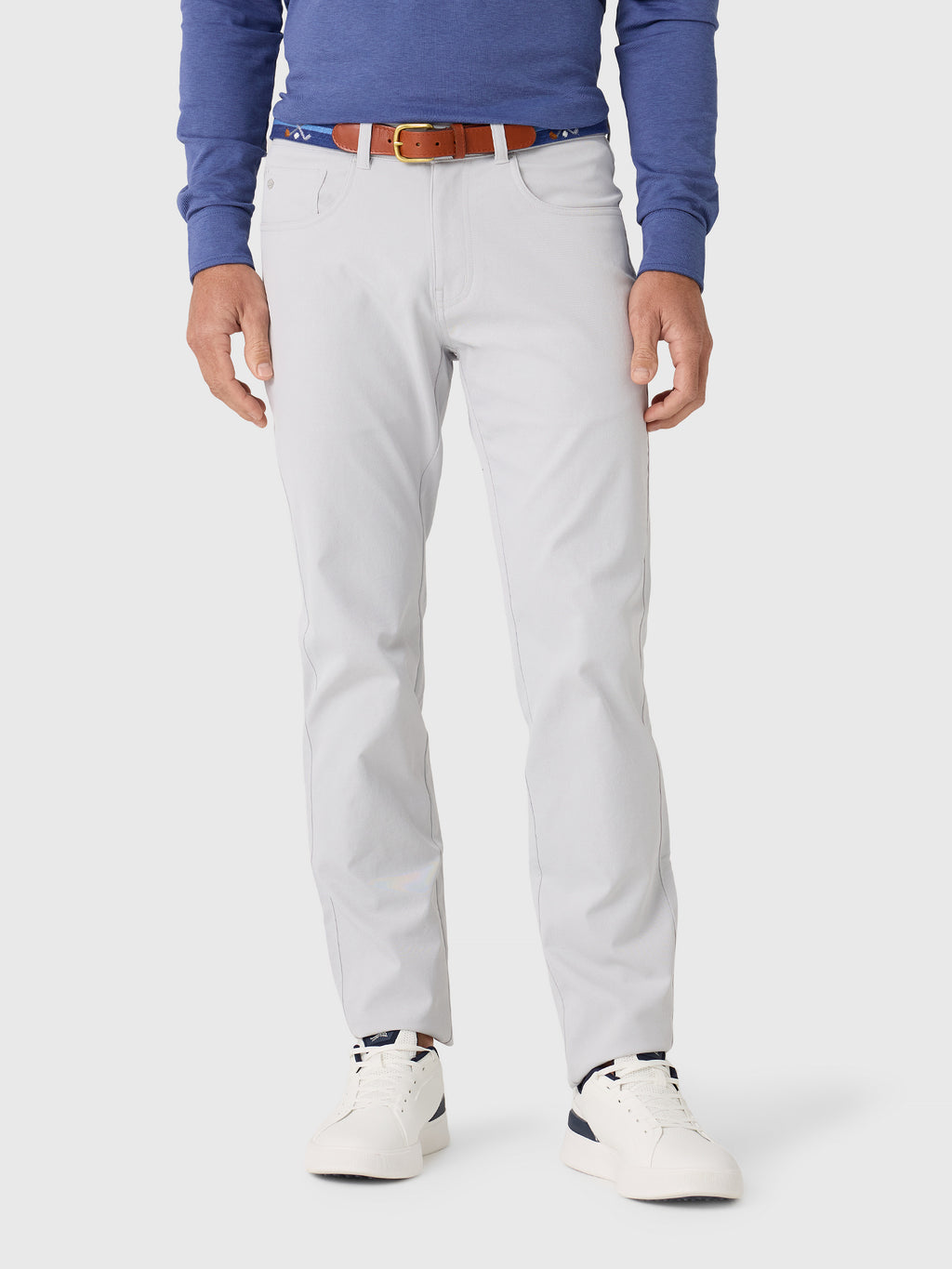Peter Millar Crown Sport Men's EB66 Performance Five-Pocket Pant - Saint Bernard
