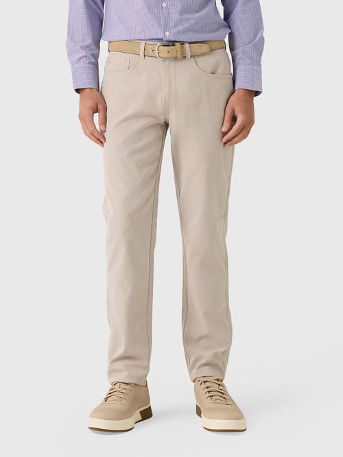 Peter Millar Crown Sport Men's EB66 Performance Five-Pocket Pant - Saint Bernard