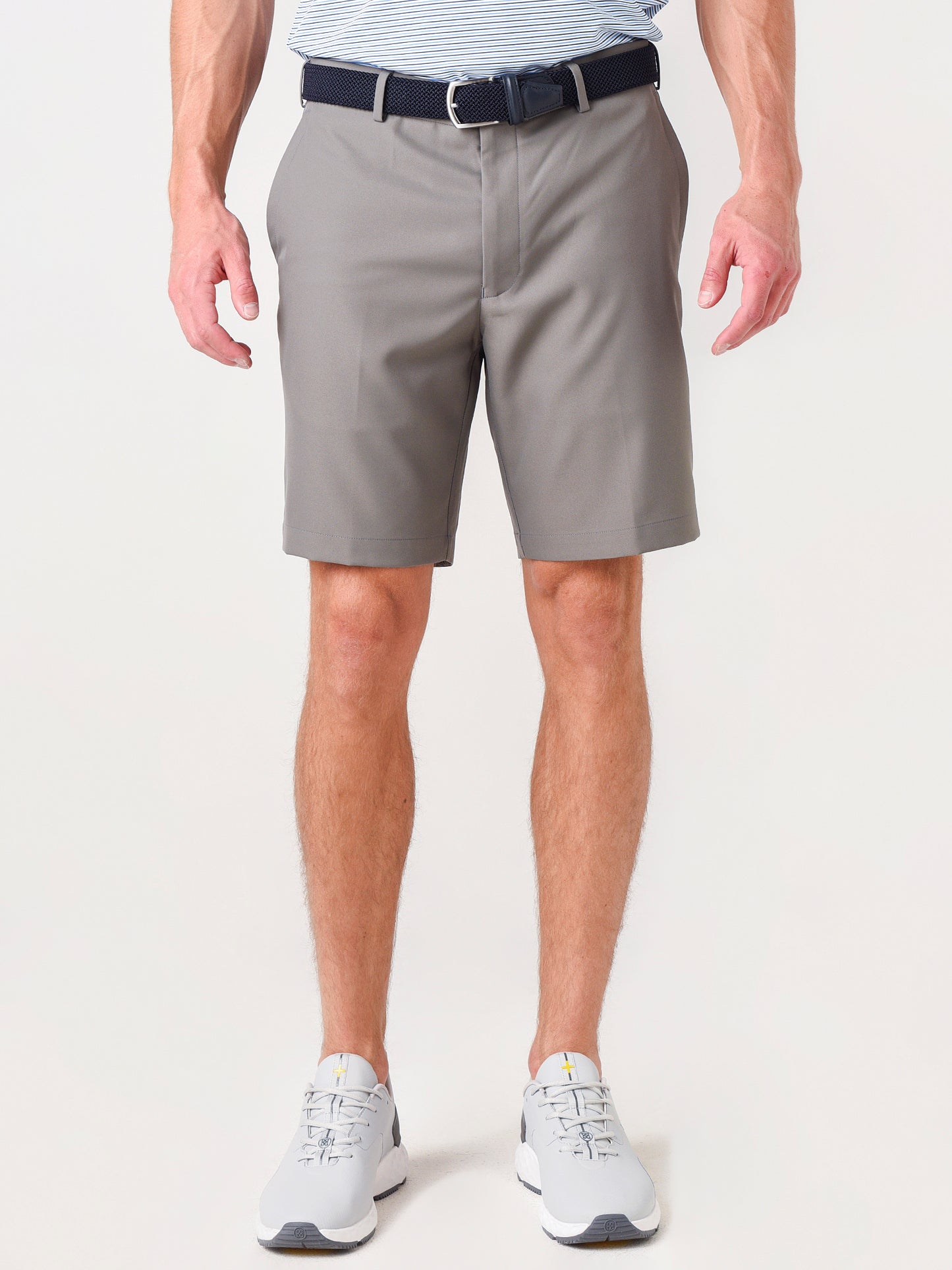 Peter Millar Crown Men's Salem High Drape Performance Short - Saint Bernard