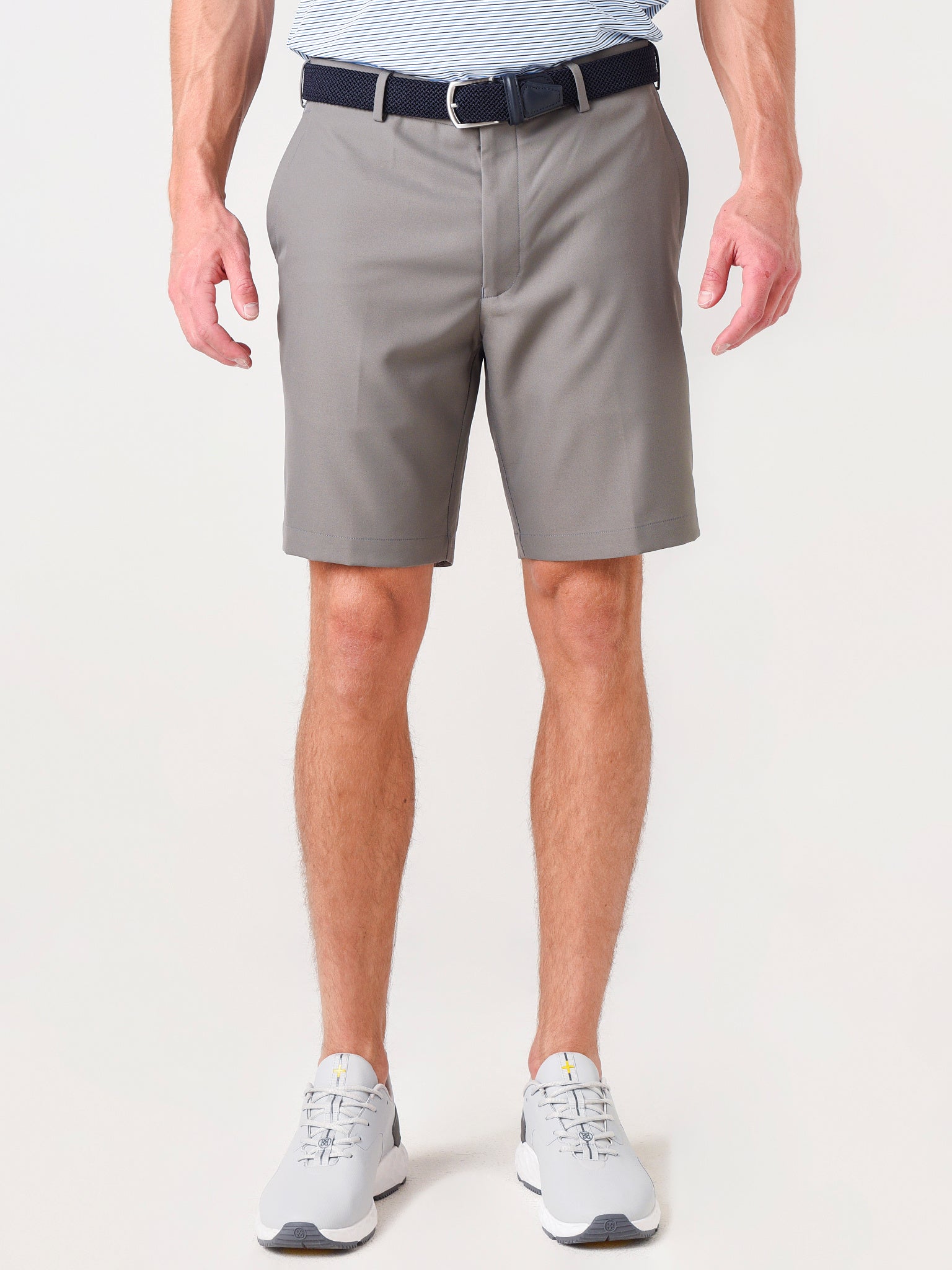 Peter Millar Crown Men's Salem High Drape Performance Short - Saint Bernard