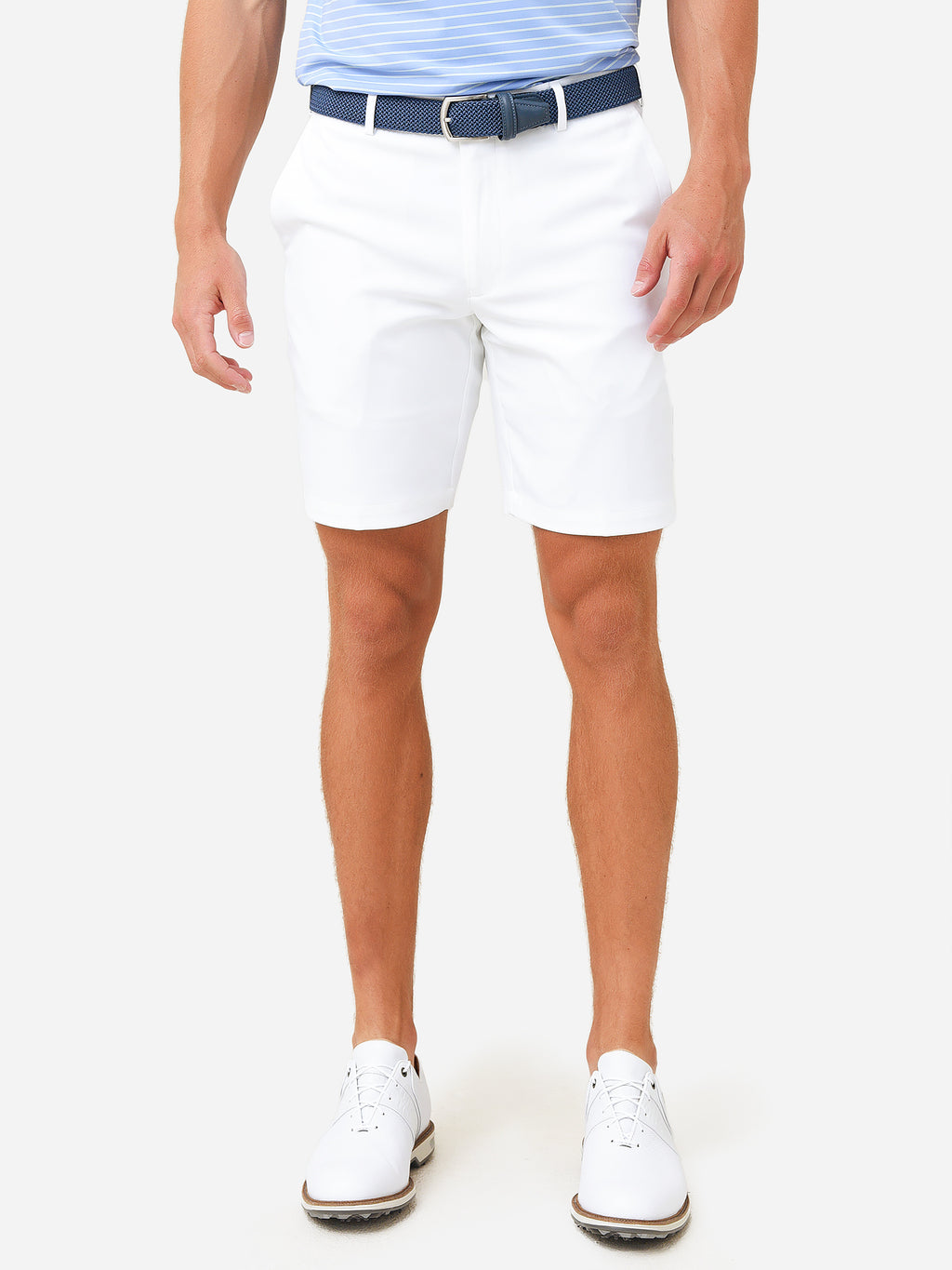 Peter Millar Crown Men's Salem High Drape Performance Short - Saint Bernard