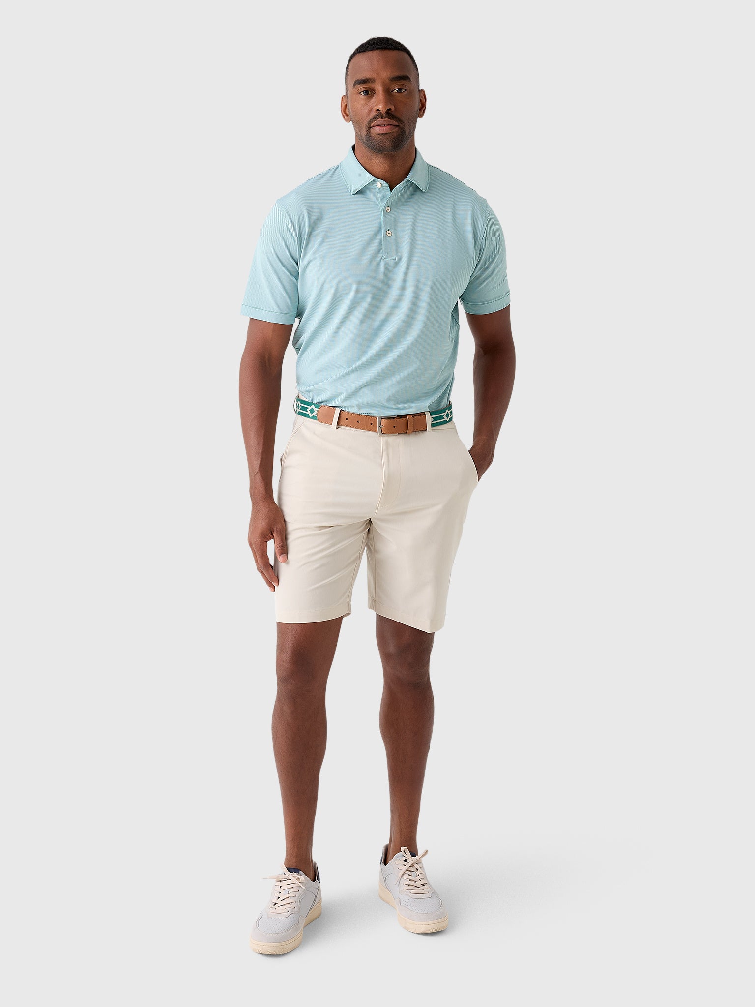 Peter Millar Crown Sport Men's Featherweight Performance Short - Saint Bernard