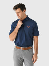 Peter Millar Collegiate Men's Solid Performance Jersey Polo - Saint Bernard