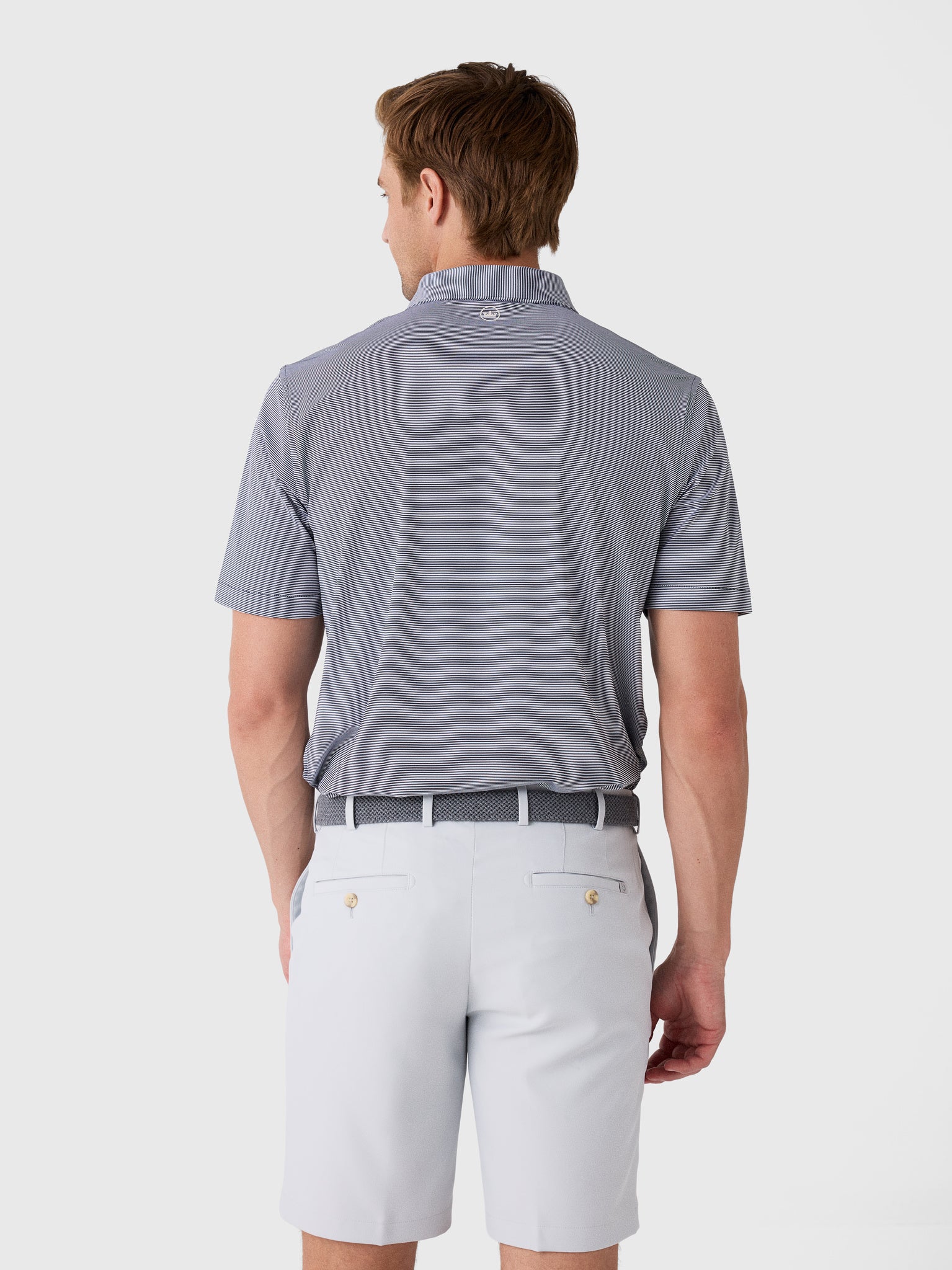 Peter Millar Collegiate Men's Jubilee Stripe Performance Jersey