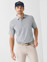 Peter Millar Crown Sport Men's Jubilee Stripe Performance Omni Polo - Saint Bernard