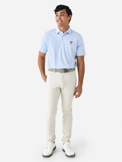 Peter Millar Major League Baseball Men's Texas Rangers Jubilee Stripe Performance Polo