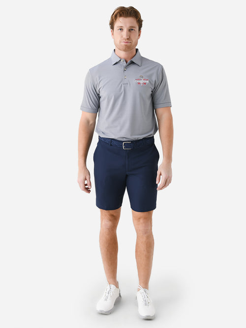 Peter Millar Major League Baseball Men's Texas Rangers World Series Jubilee Stripe Performance Polo
