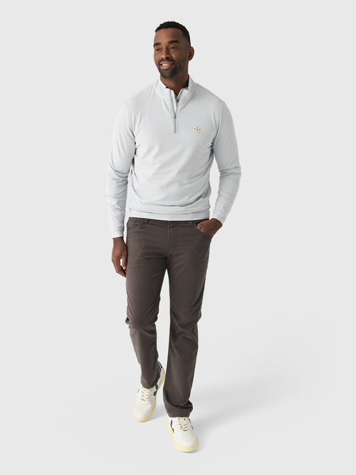 Peter Millar Major League Baseball Men's Houston Astros Perth Performance Quarter-Zip
