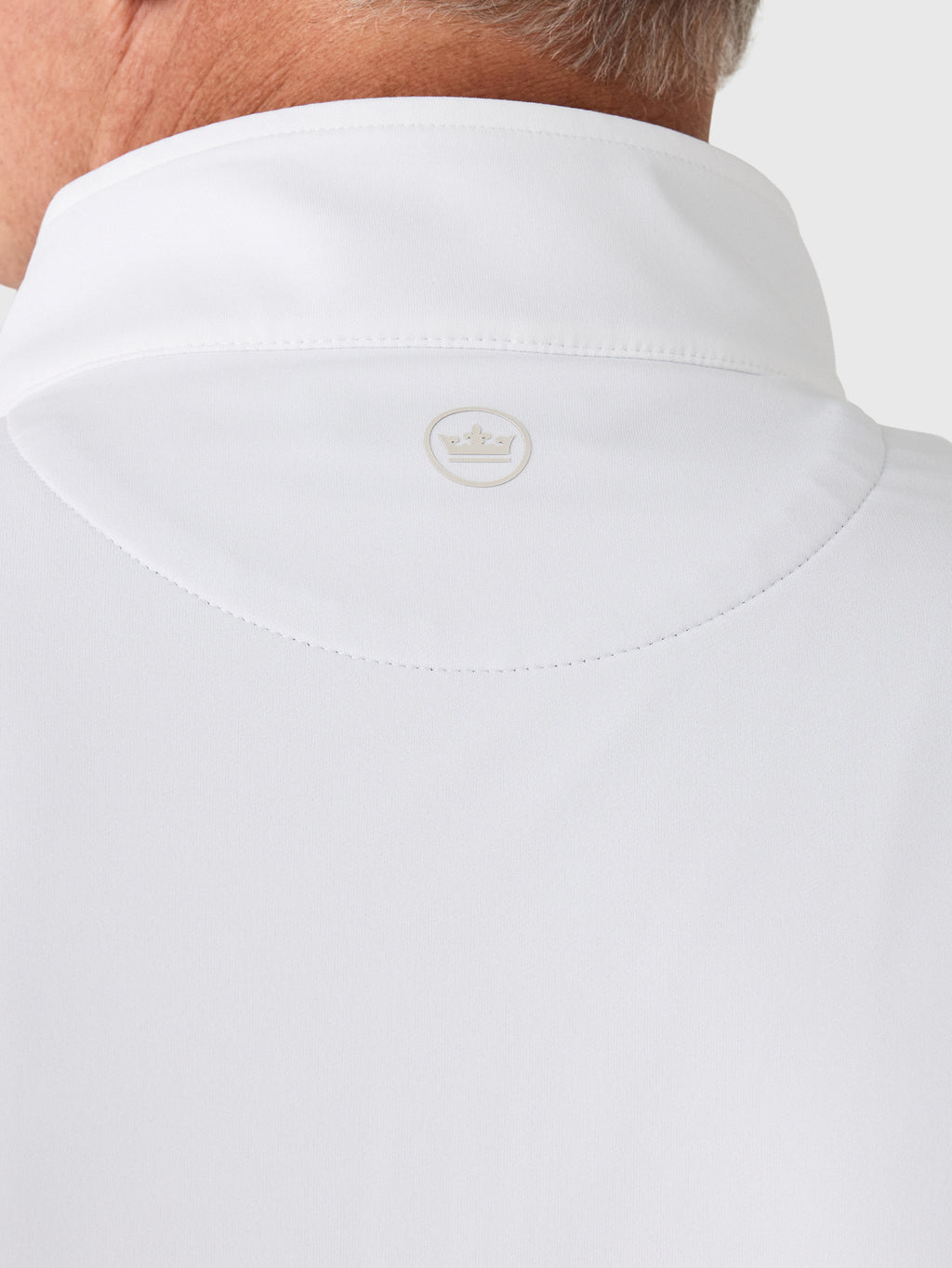 Peter Millar Collegiate Men's Perth Performance Quarter-Zip - Saint Bernard