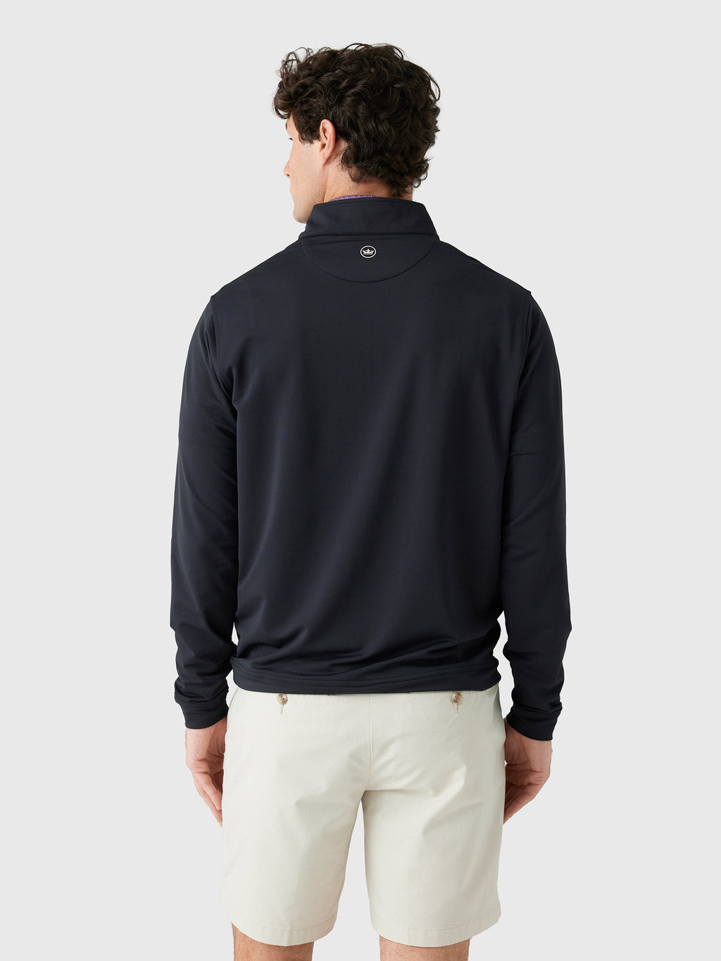 Peter Millar Crown Sport Men's Perth Performance Quarter-Zip - Saint Bernard