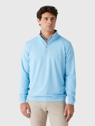 Peter Millar Crown Sport Men's Perth Performance Quarter-Zip - Saint Bernard