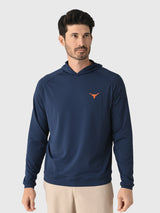 Peter Millar Collegiate Men's Texas Longhorns Pine Performance Hoodie - Saint Bernard