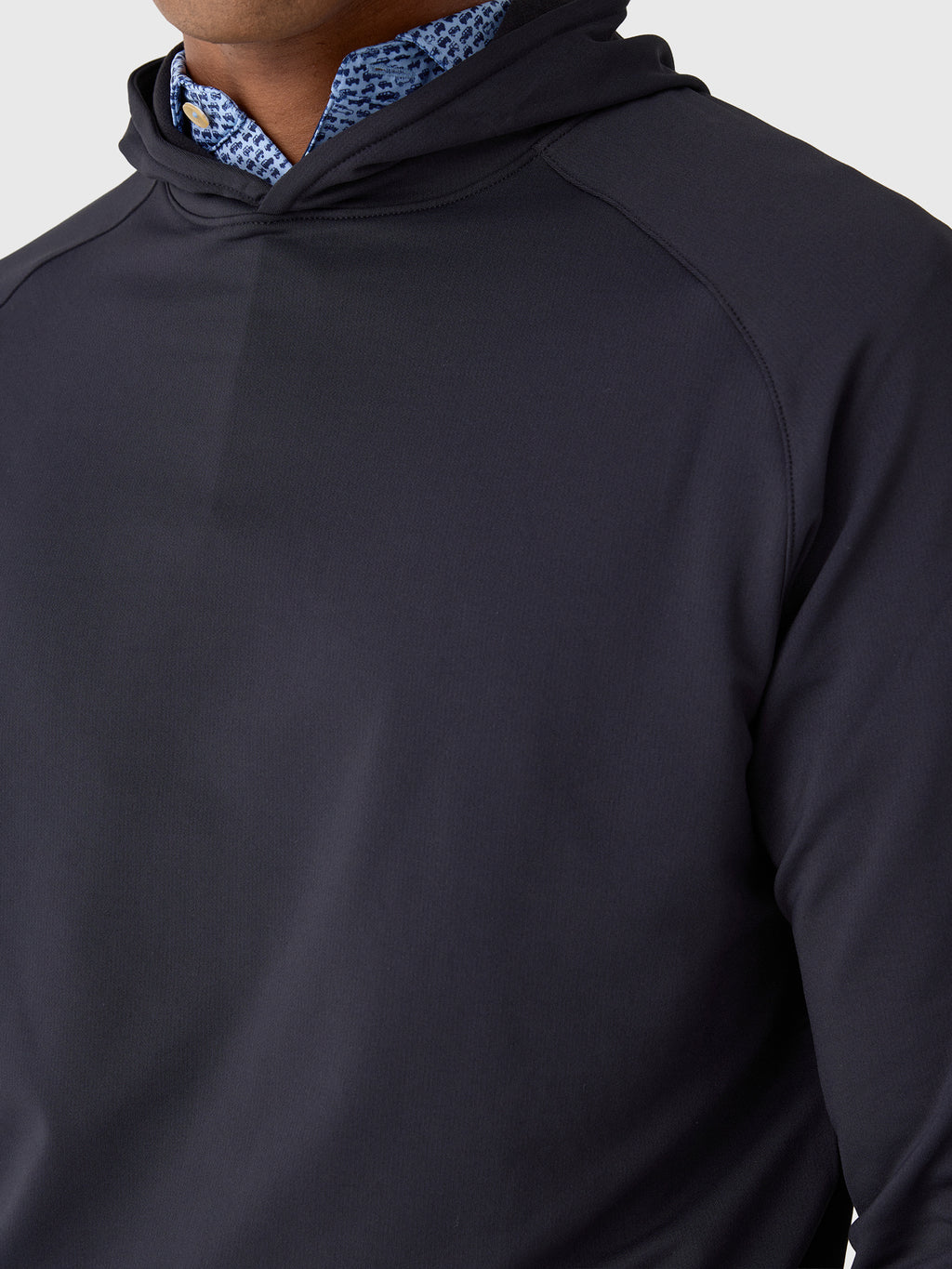 Peter Millar Crown Sport Men's Pine Performance Hoodie - Saint Bernard