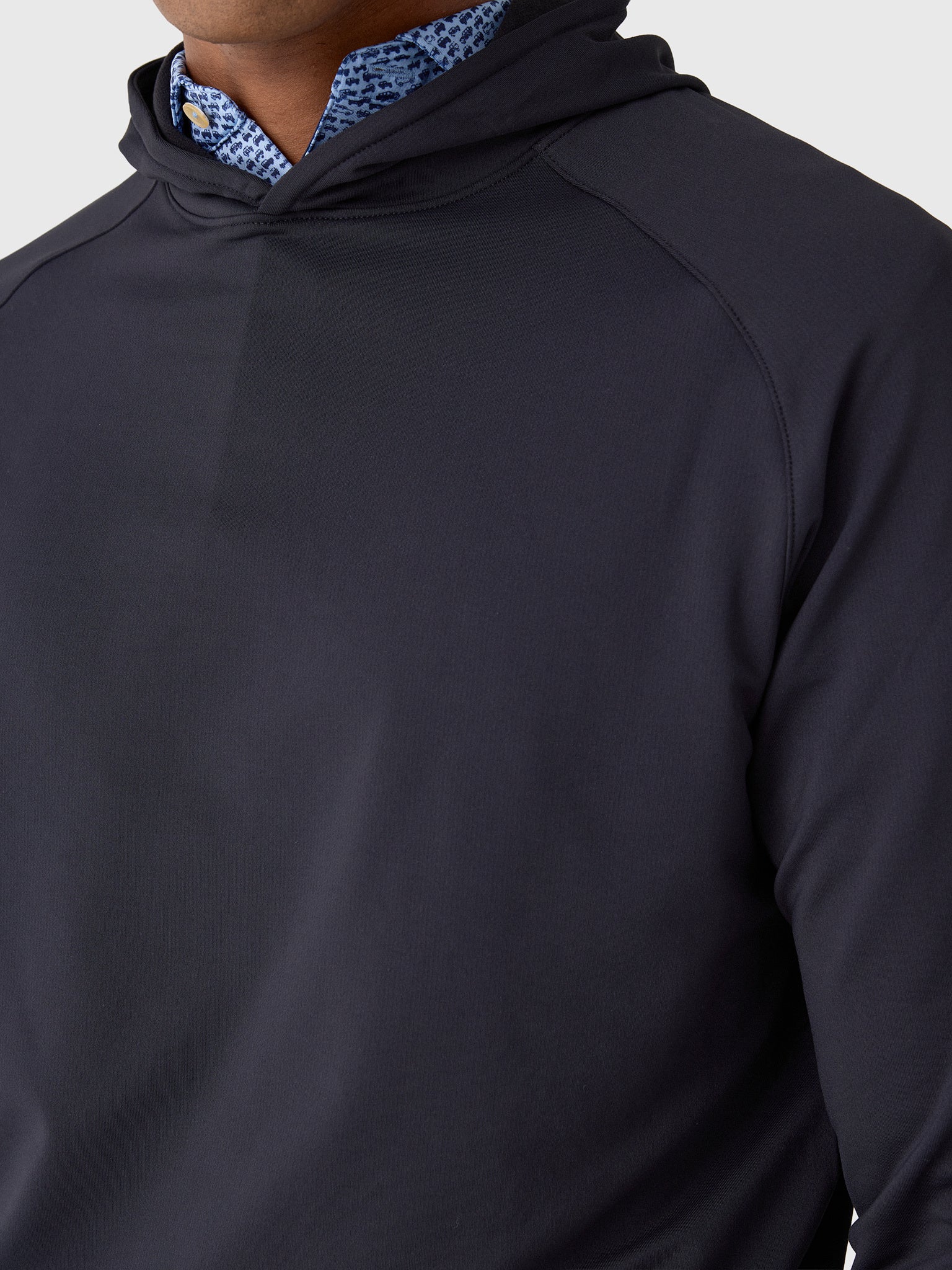 Peter Millar Crown Sport Men's Pine Performance Hoodie - Saint Bernard