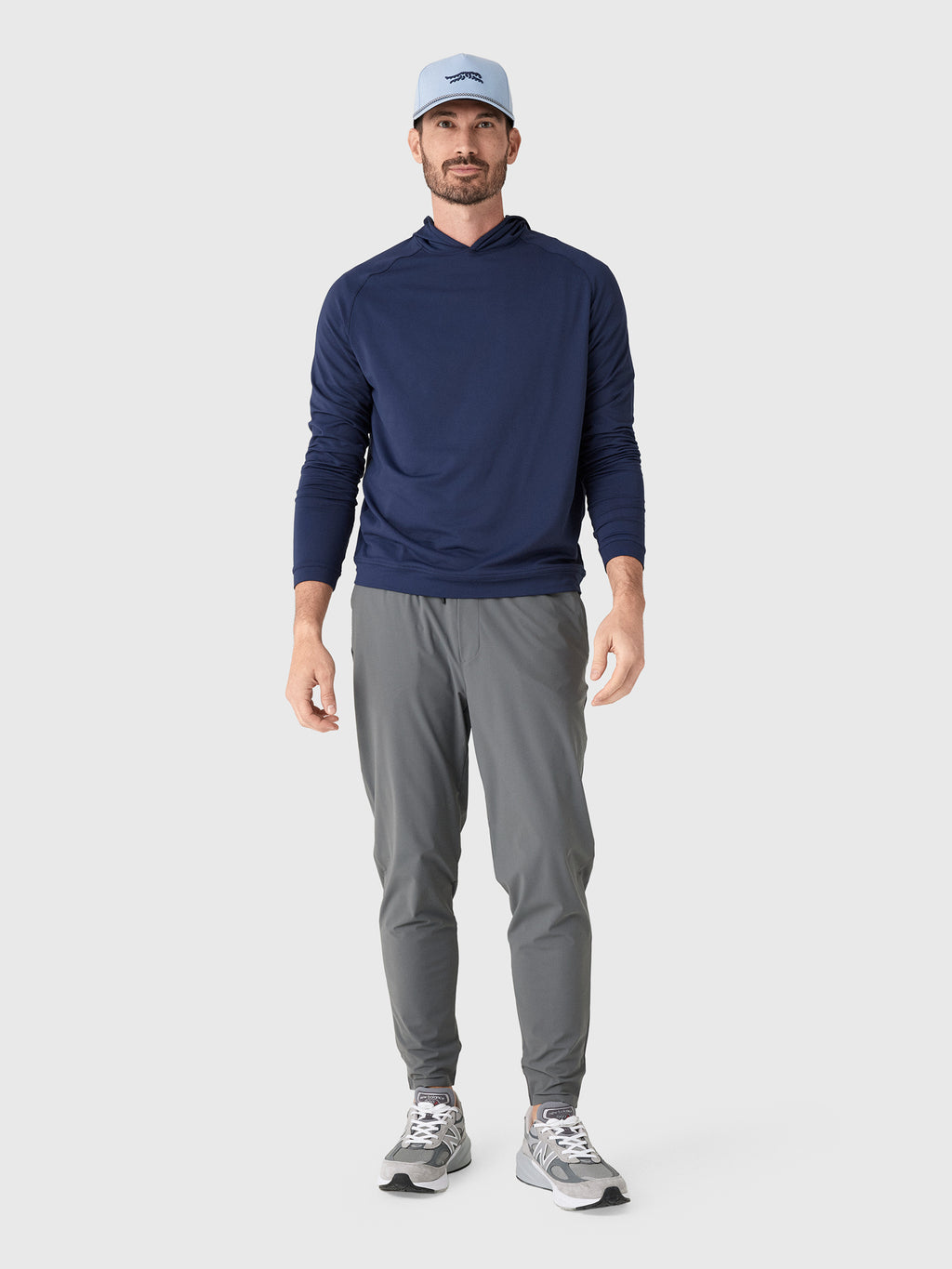 Peter Millar Crown Sport Men's Pine Performance Hoodie - Saint Bernard