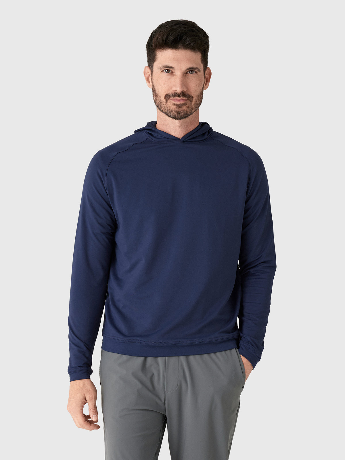 Peter Millar Crown Sport Men's Pine Performance Hoodie - Saint Bernard