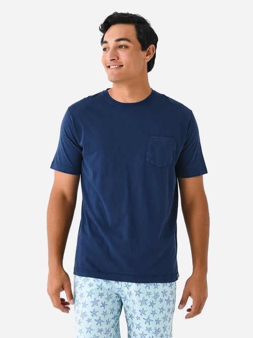 Peter Millar Crown Men's Lava Wash Pocket Tee