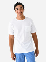 Peter Millar Crown Men's Lava Wash Pocket Tee - Saint Bernard