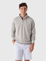 Peter Millar Crown Men's Comfort Quarter-Zip - Saint Bernard