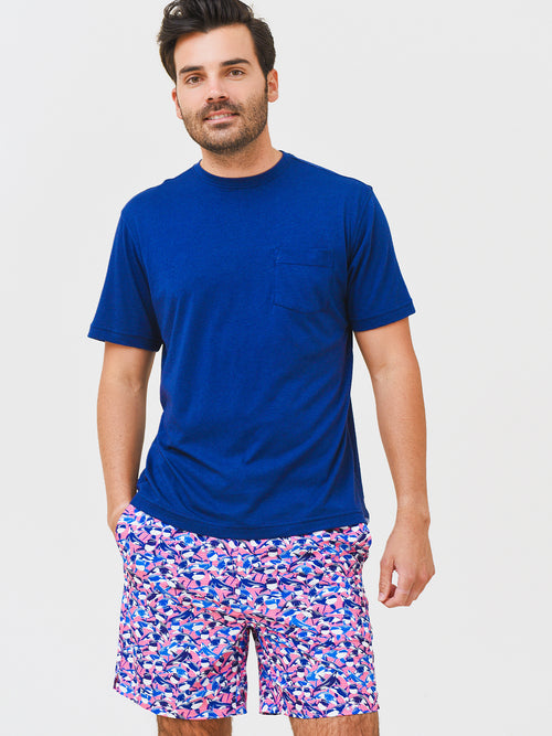 Peter Millar Seaside Men's Summer Soft Pocket Tee