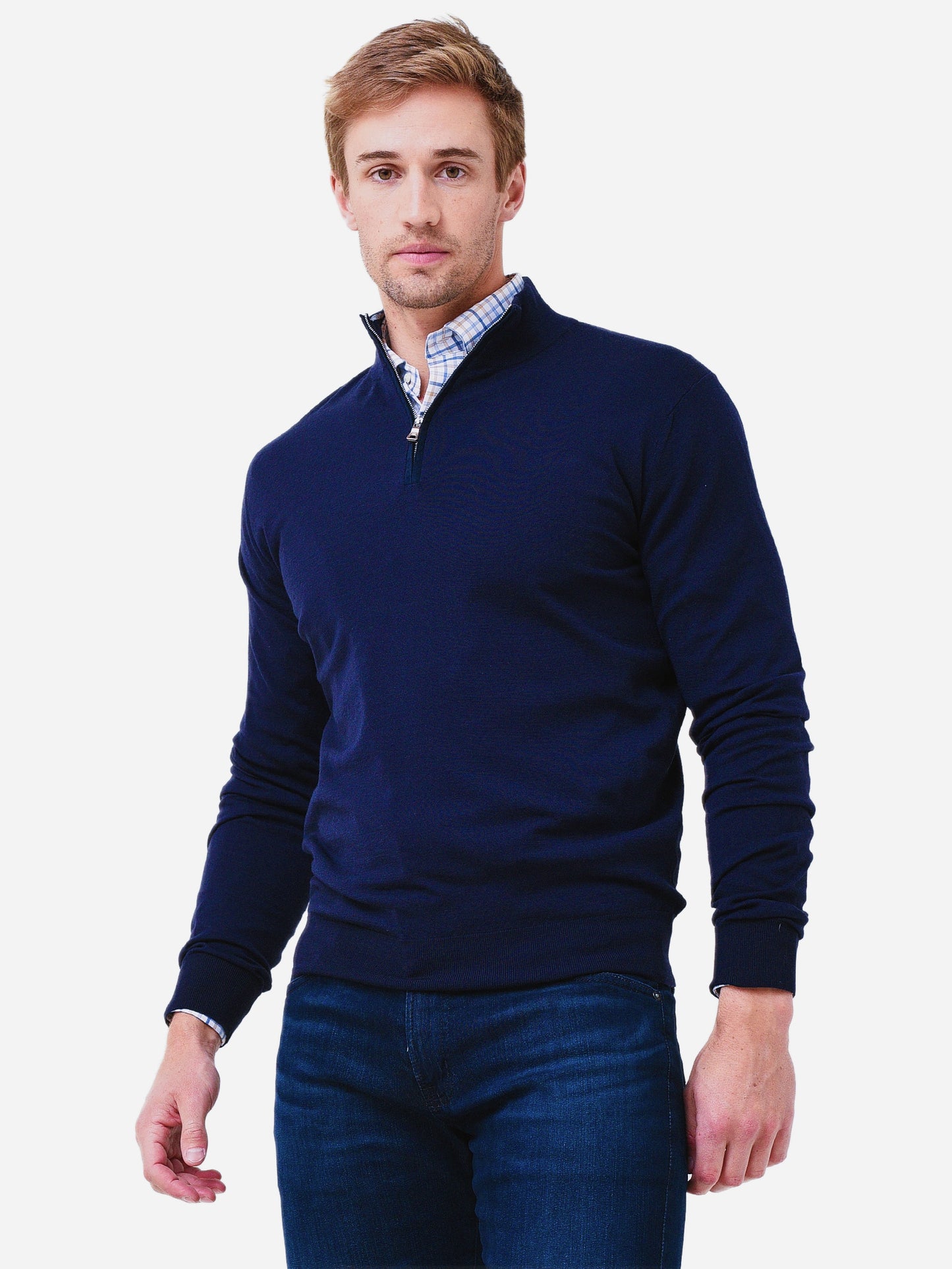 Peter Millar Collection Men's Excursionist Flex Quarter-Zip - Saint Bernard