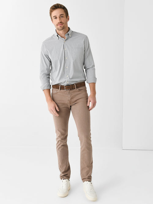 Peter Millar Crown Men's Hanford Performance Twill Sport Shirt