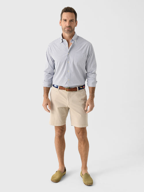 Peter Millar Crown Men's Hanford Performance Twill Sport Shirt