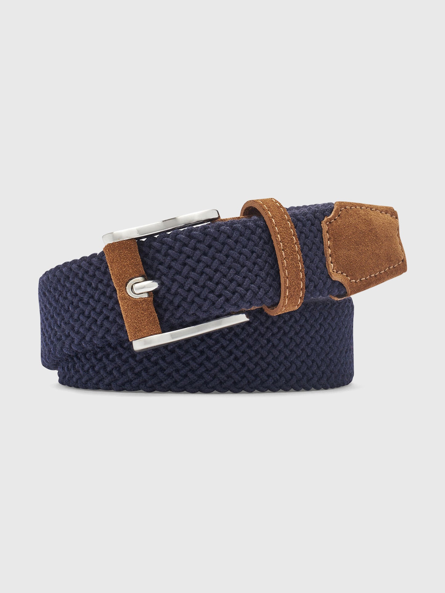 Peter Millar Crown Crafted Men's Skyline Woven Belt - Saint Bernard