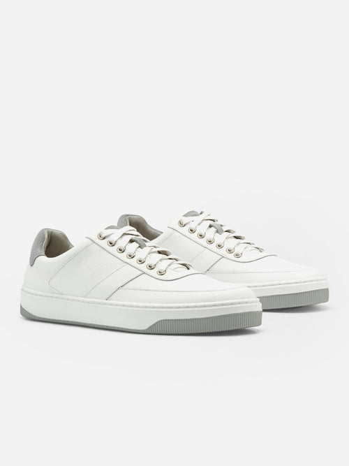 Peter Millar Crown Crafted Men's Vantage Pebble Grain Leather Sneaker