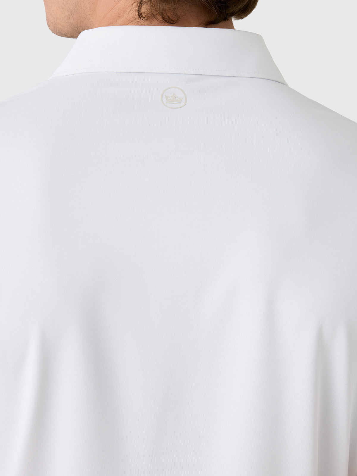 Peter Millar Crown Crafted Men's Solid Performance Jersey Polo - Saint Bernard