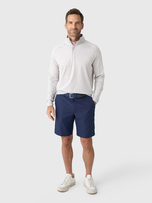 Peter Millar Crown Crafted Men's Stealth Performance Quarter-Zip