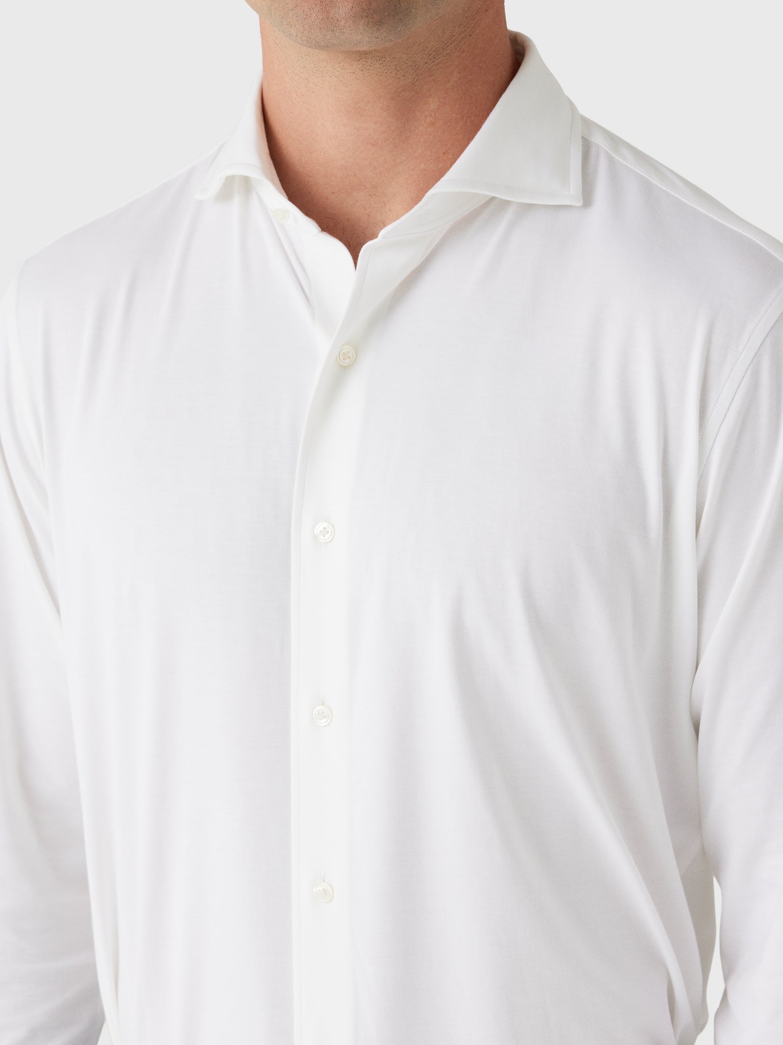 Peter Millar Crown Crafted Men's Excursionist Flex Solid Sport Shirt - Saint Bernard
