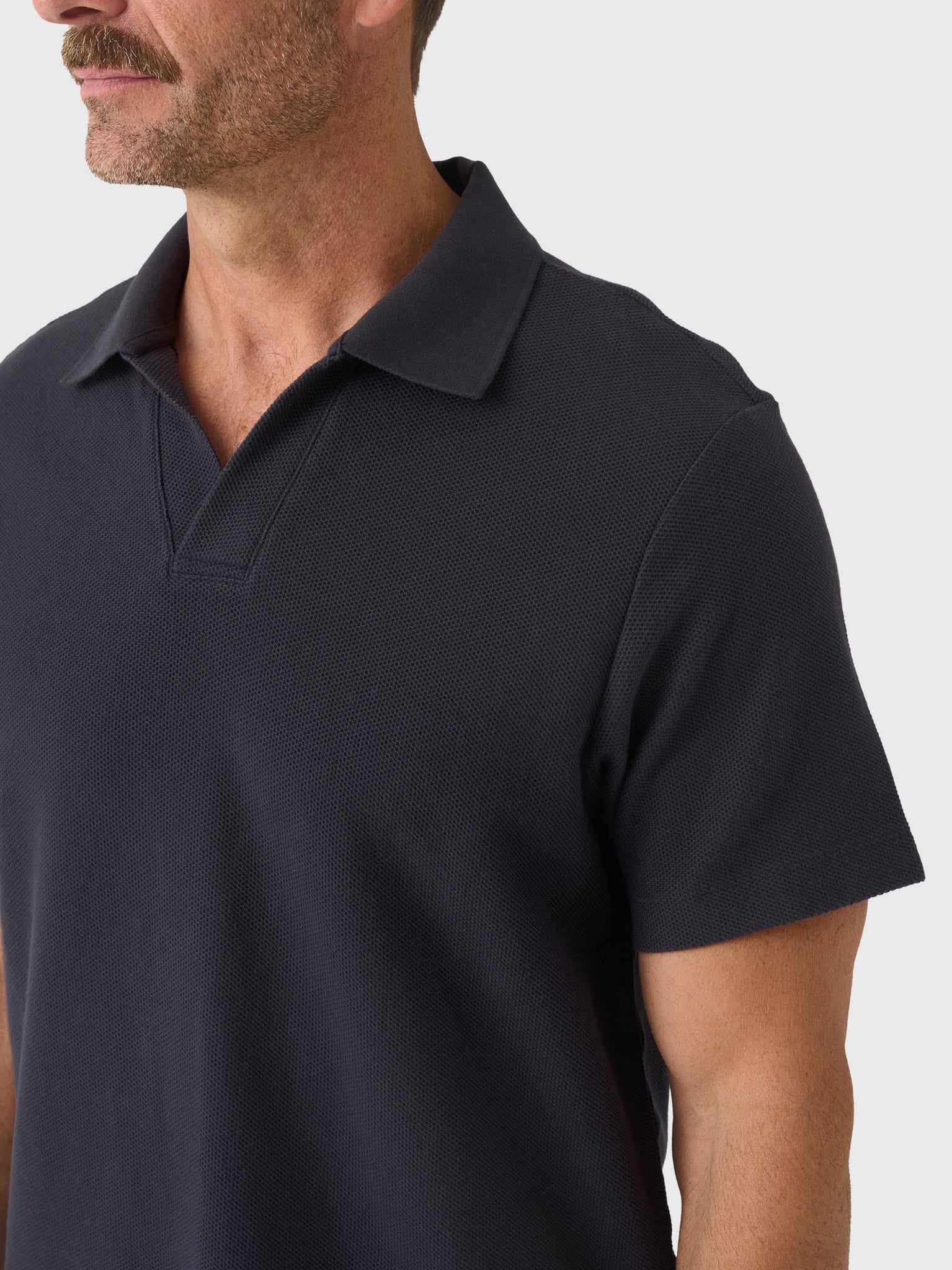 Frame Men's Jacquard Polo - Saint Bernard