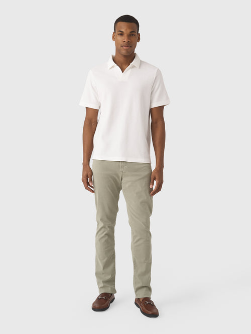 Frame Men's Jacquard Polo - Saint Bernard