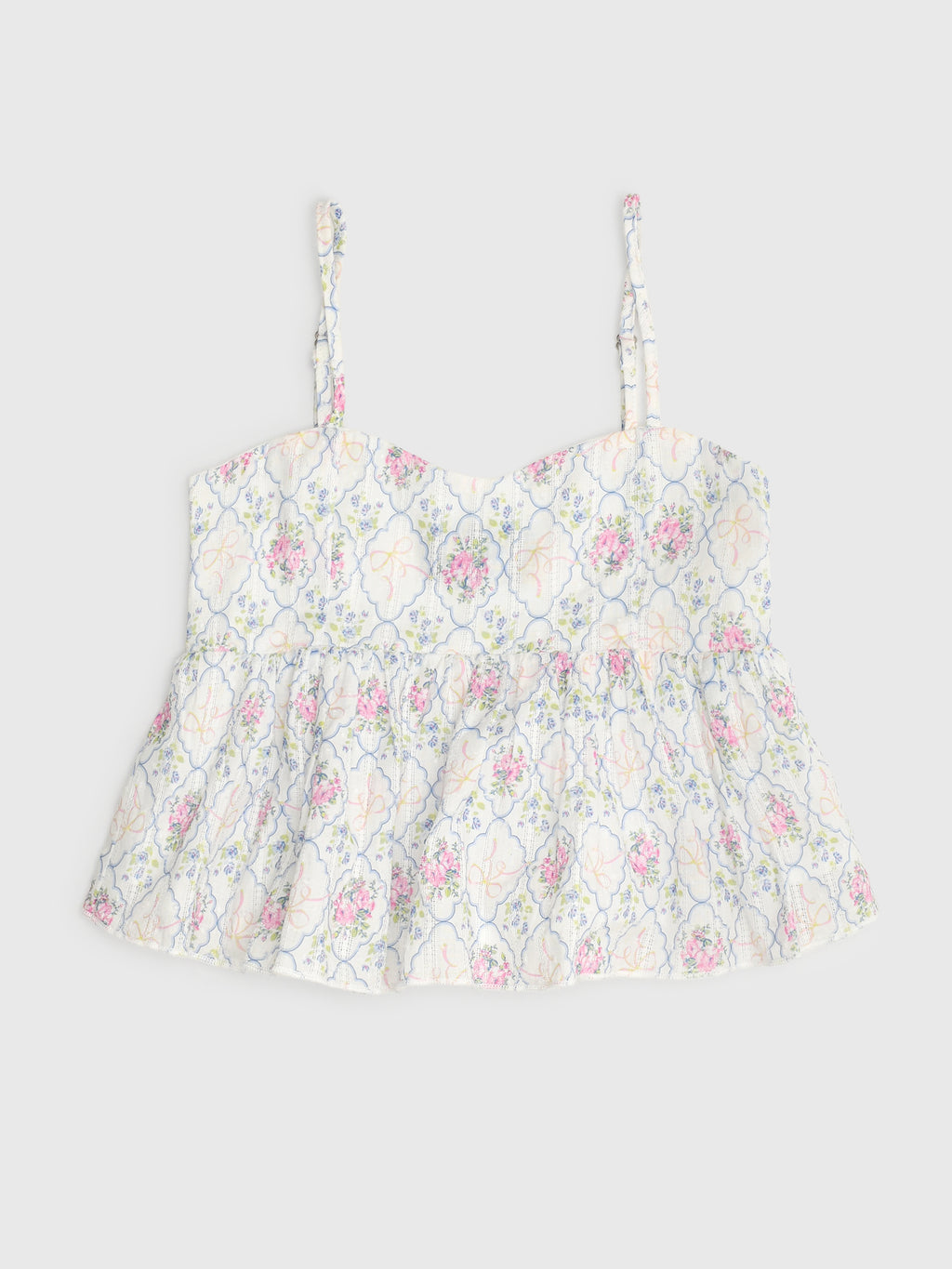Katie J NYC Girls' Meena Crop Top - Saint Bernard