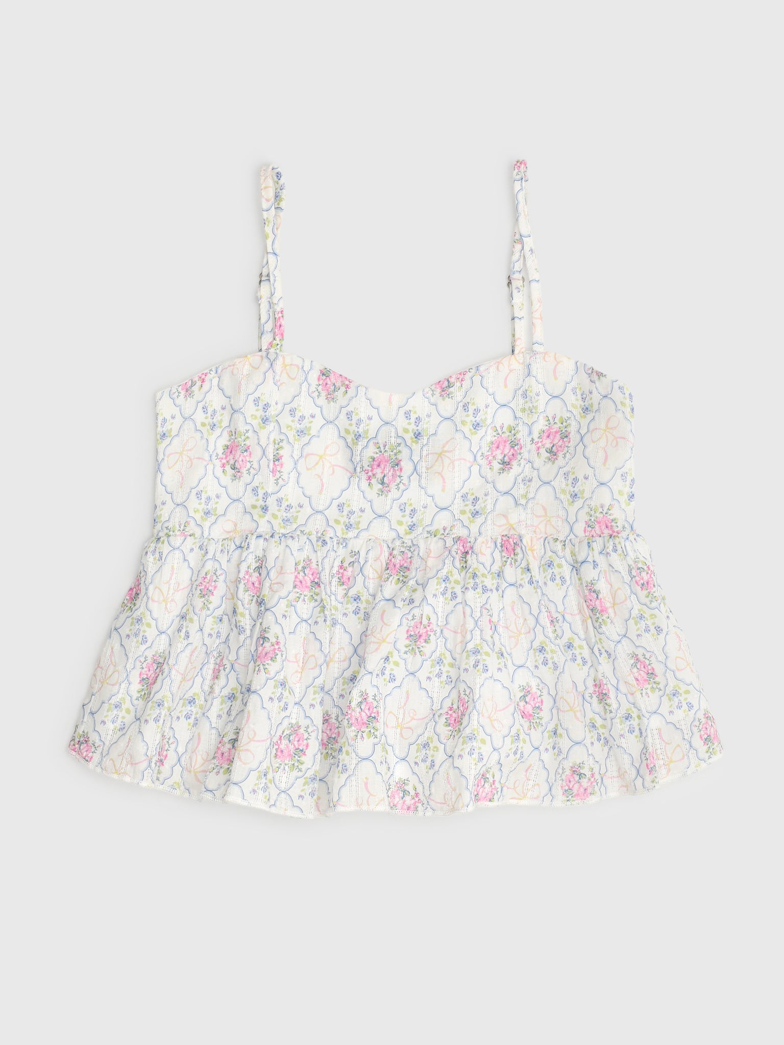 Katie J NYC Girls' Meena Crop Top - Saint Bernard