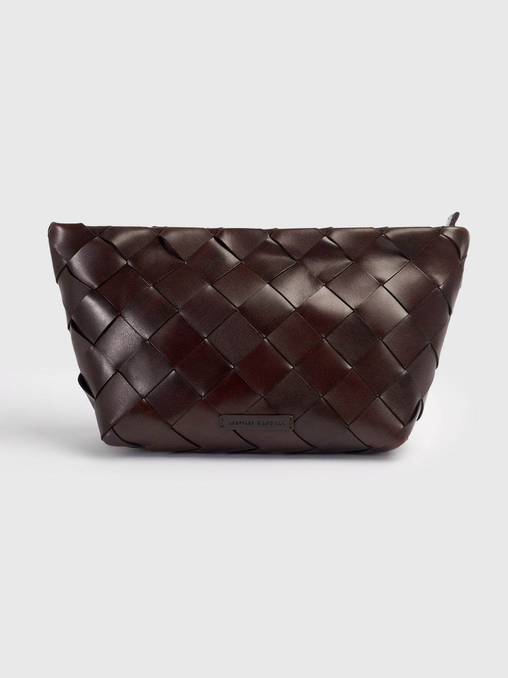 Loeffler Randall Melina Woven Leather Clutch