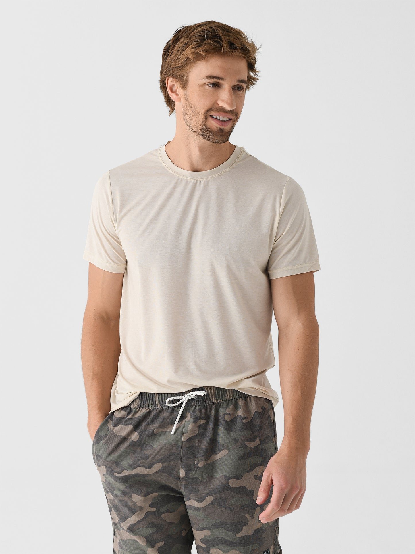 Free Fly Men's Elevate Lightweight Tee - Saint Bernard