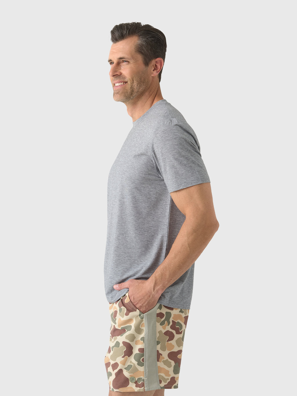 Free Fly Men's Elevate Lightweight Tee - Saint Bernard