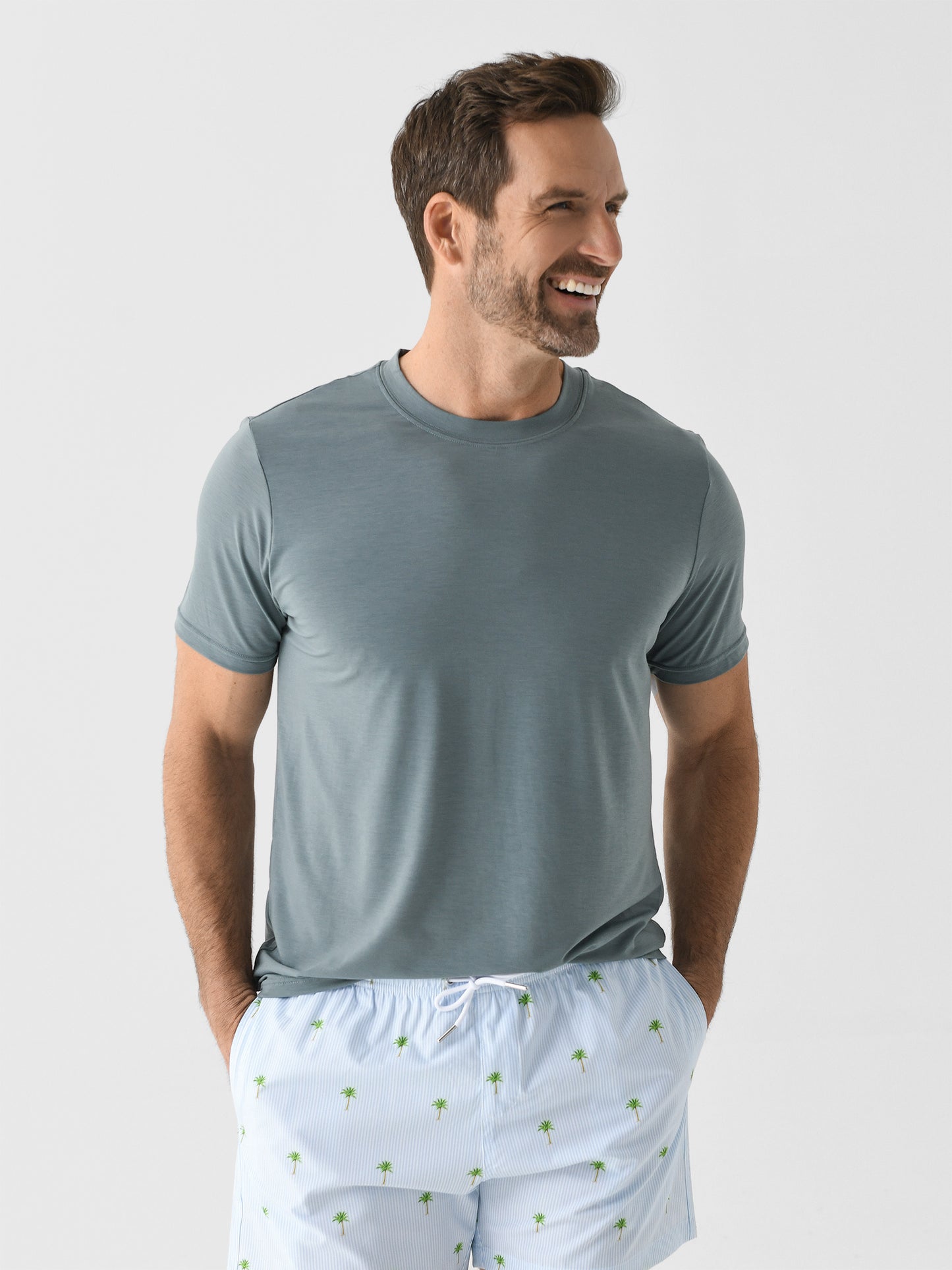 Free Fly Men's Elevate Lightweight Tee - Saint Bernard