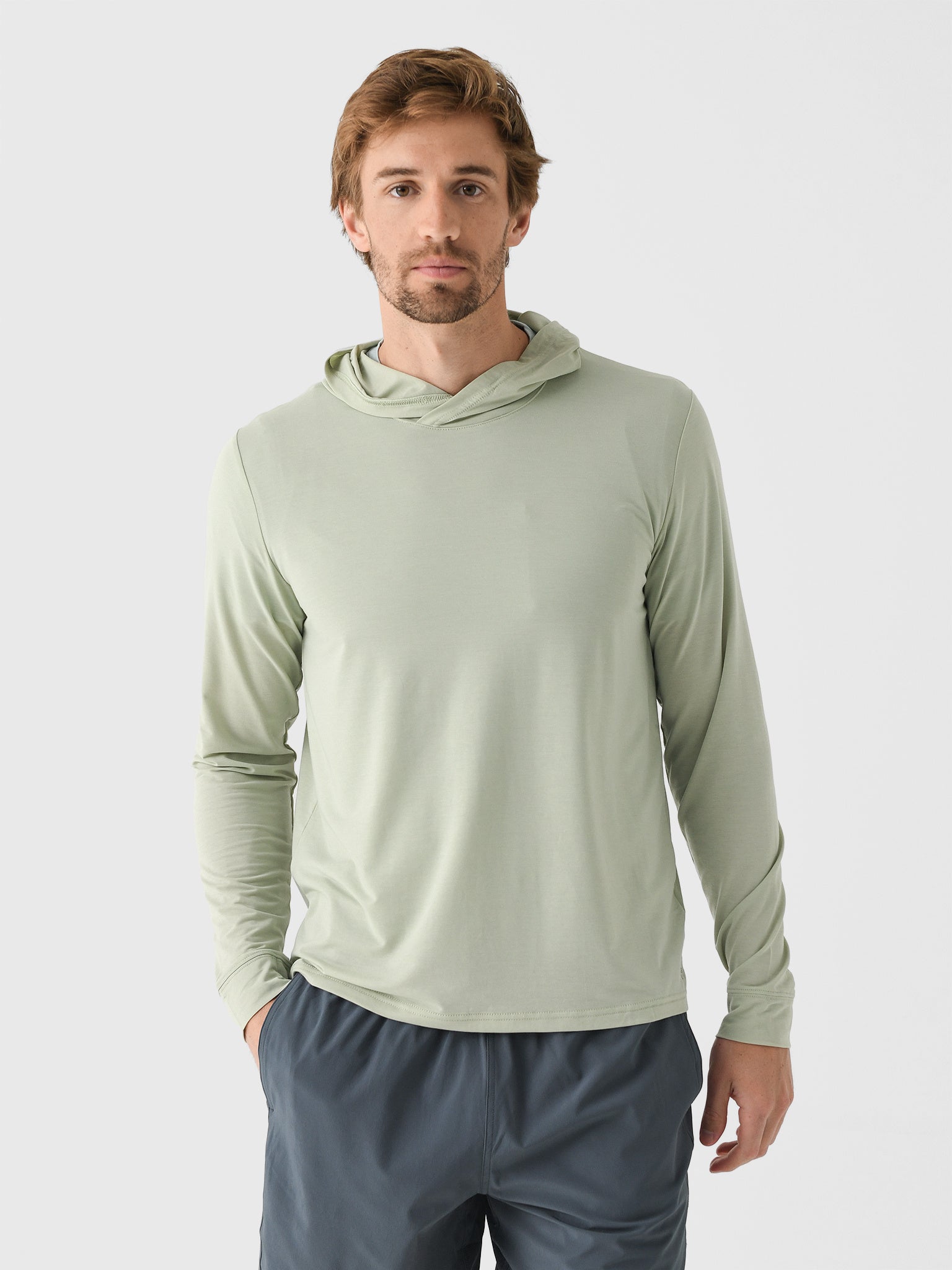 Free Fly Men's Elevate Lightweight Hoodie - Saint Bernard
