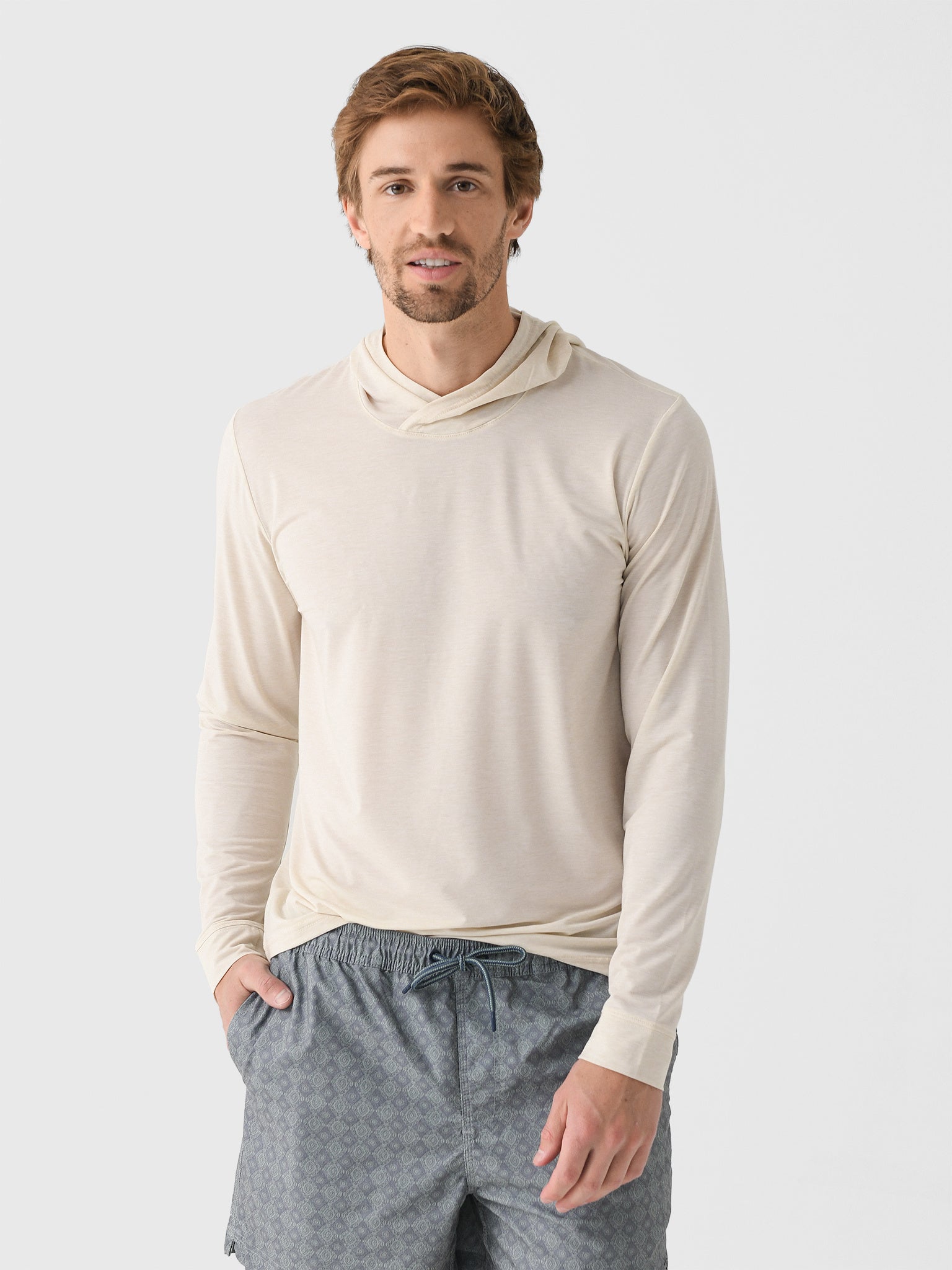 Free Fly Men's Elevate Lightweight Hoodie - Saint Bernard