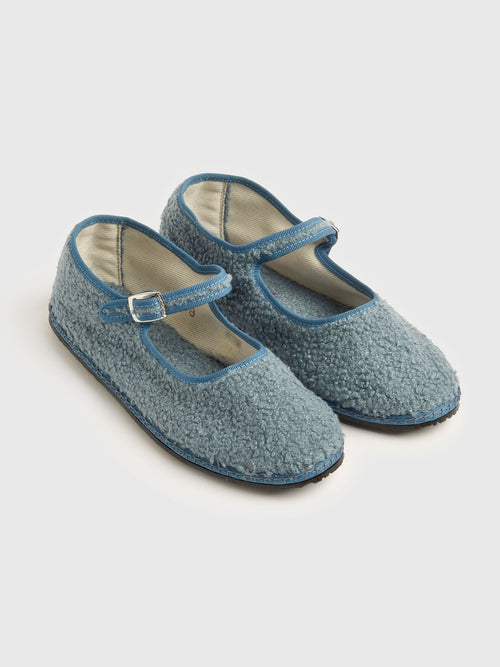 Vibi Venezia Women's Mary Jane Bouclé Flat